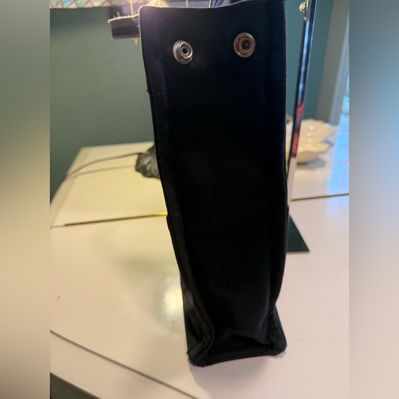 Hermes Authentic Large Size Navy Canvas Tote GUC - Picture 4 of 12